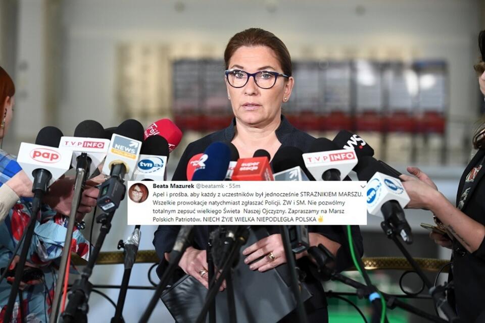 Beata Mazurek / autor: PAP/Jacek Turczyk/Twitter Beata Mazurek