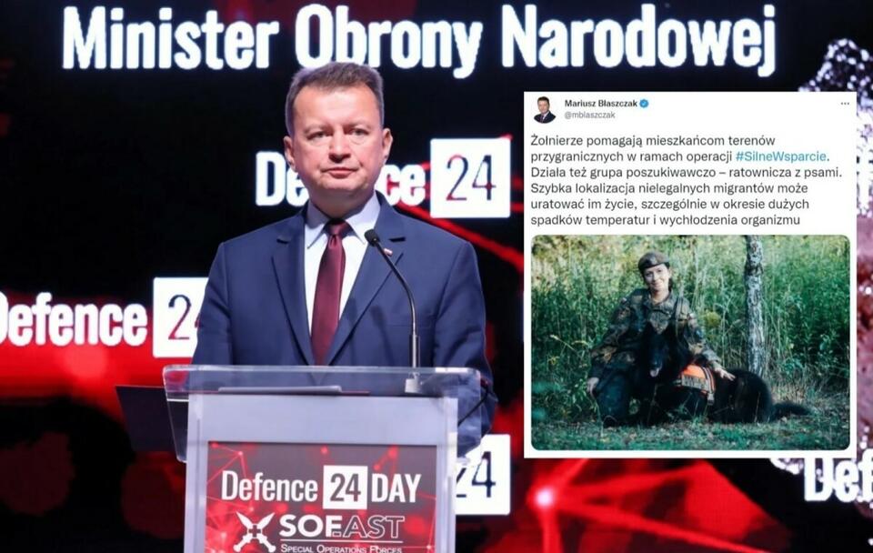 Szef MON zapowiada reformy w armii!  / autor: PAP/Tomasz Gzell; Twitter/Mariusz Błaszczak (screenshot)