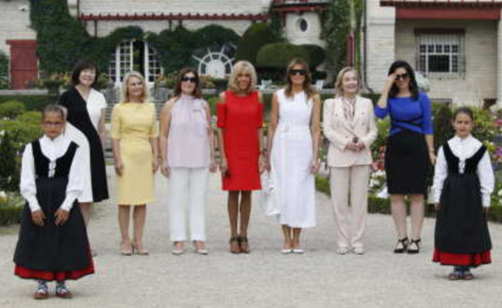 Pierwsze damy na szczycie krajów G7 we Francji