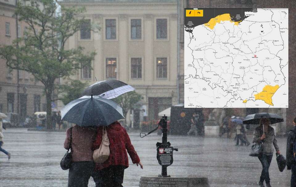 Nadchodzą burze i ulewy. IMGW wydał nowe alerty
