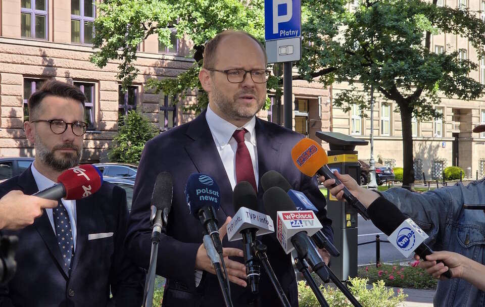 Marcin Przydacz i Radosław Fogiel / autor: X: @pisorgpl/https://x.com/pisorgpl/status/1934514619105611800/photo/1