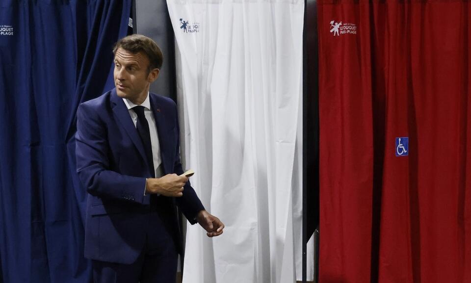 Emmanuel Macron / autor: PAP/EPA