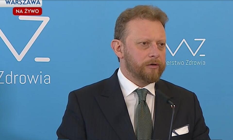 Minister zdrowia Łukasz Szumowski / autor: screen TVP INFO