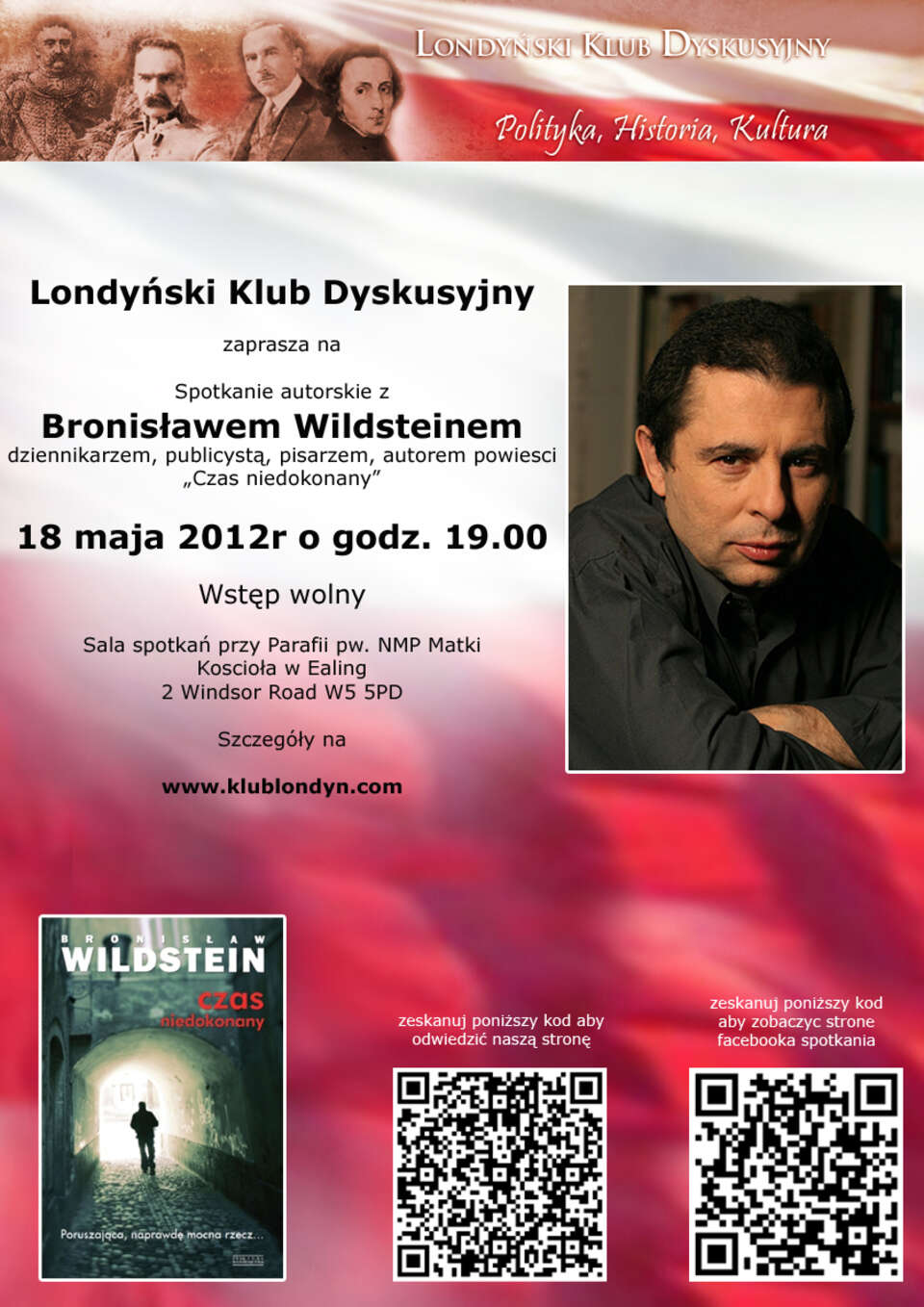 Bronisław Wildstein w Londynie
