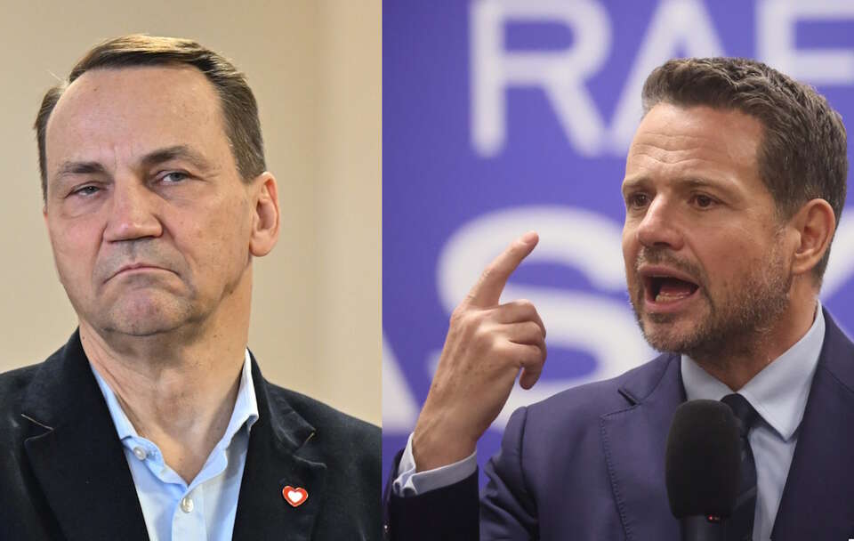 Radosław Sikorski, Rafał Trzaskowski / autor: PAP/LeszekSzymański/PAP/Piotr Polak