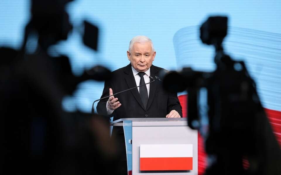 Prezes PiS Jarosław Kaczyński / autor: PAP/Paweł Supernak