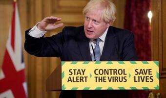Boris Johnson: Druga fala pandemii za dwa tygodnie