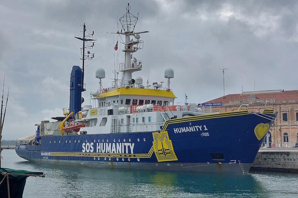 Morska łódź ratunkowa „Humanity 1” organizacji Sos Humanity / autor: Wikimedia Commons - Teddybär500 / Creative Commons Attribution-Share Alike 4.0