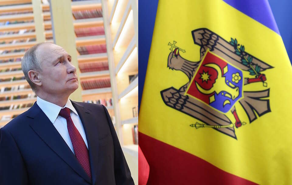 Władimir Putin, Mołdawia / autor: Fratria/PAP/EPA/EKATERINA CHESNOKOVA/SPUTNIK/KREMLIN POO
