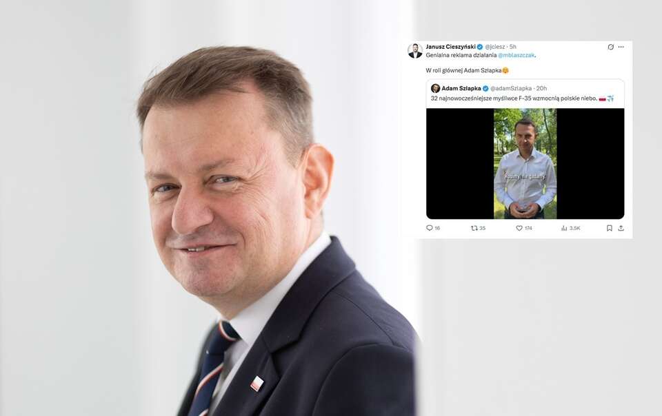 Szłapka zachwala... działania PiS i Błaszczaka?