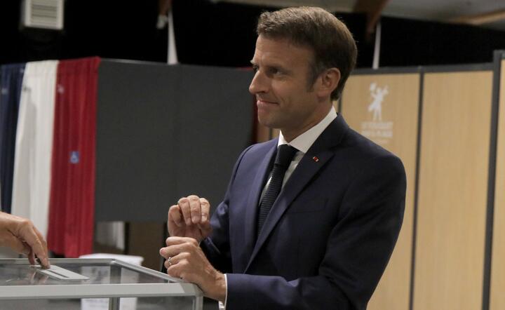 Macron / autor: PAP/EPA/Michel Spingler / POOL