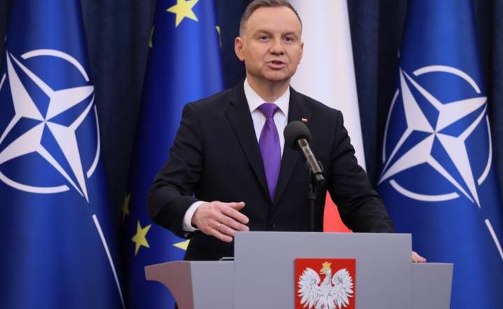 Prezydent Andrzej Duda  / autor: PAP