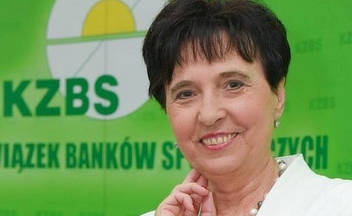 Krystyna Majerczyk-Żabówka, prezes zarządu Krajowego Związku Banków Spółdzielczych / autor: materiały prasowe