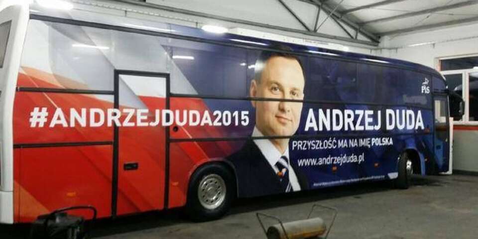 Nowy "Dudabus". Fot. Profil Andrzeja Dudy na FB