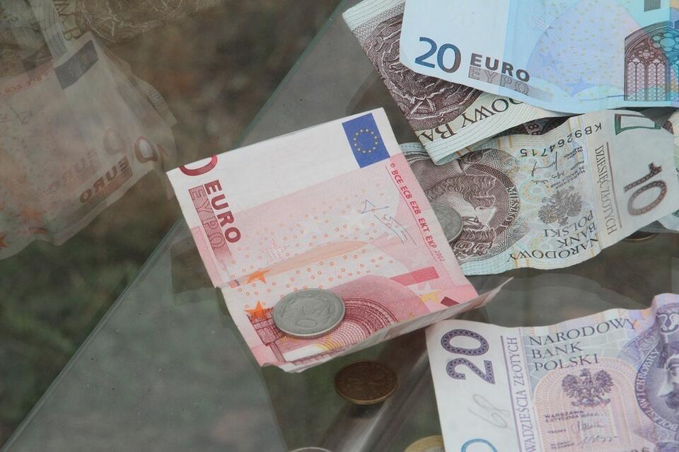 Euro, złote / autor: Fratria