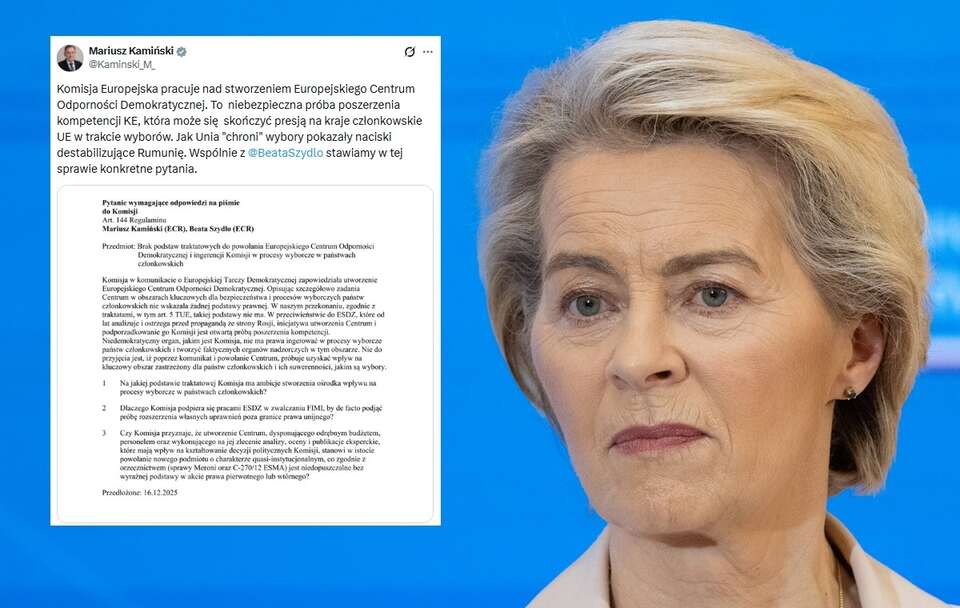 Szydło i Kamiński reagują na działania KE ws. wyborów!