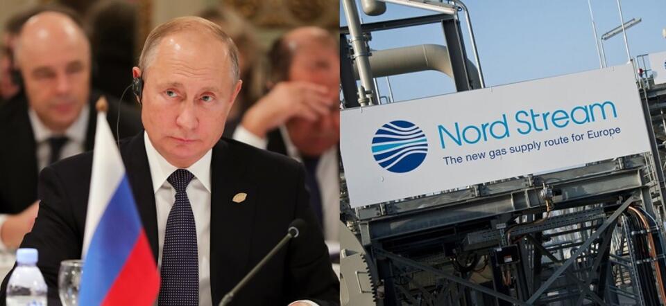 Władimir Putin; Nord Stream / autor: 	PAP/EPA/MICHAEL KLIMENTYEV / SPUTNIK / KREMLIN POOL; gazprom.com