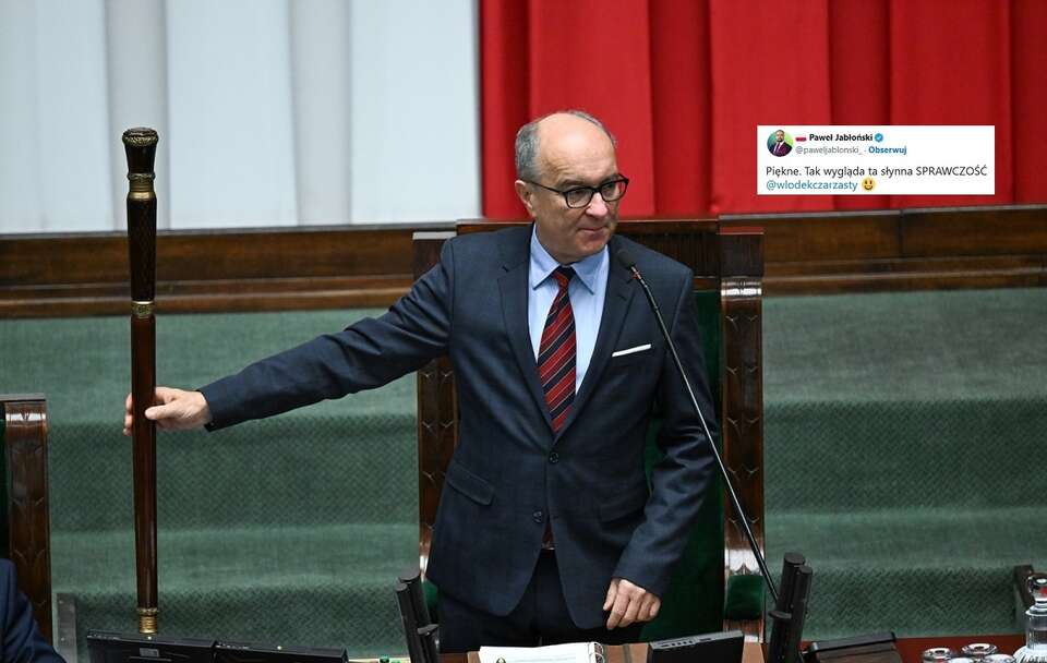 Papa nie znalazł czasu dla Towarzysza. Jabłoński żartuje