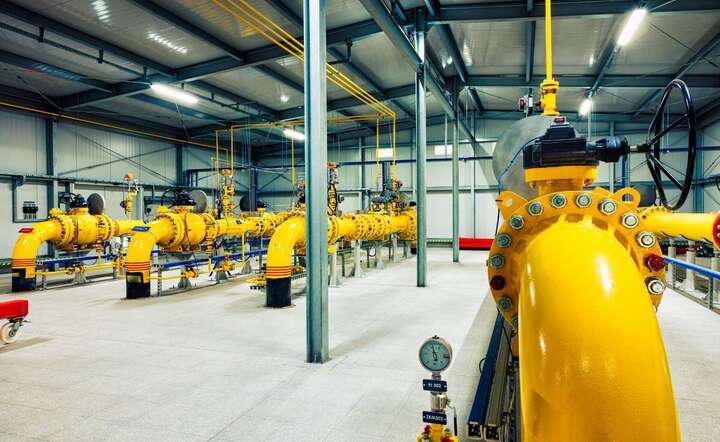 Instalacja przesyłowa przy gazociągu / autor: materiały prasowe Gaz-System