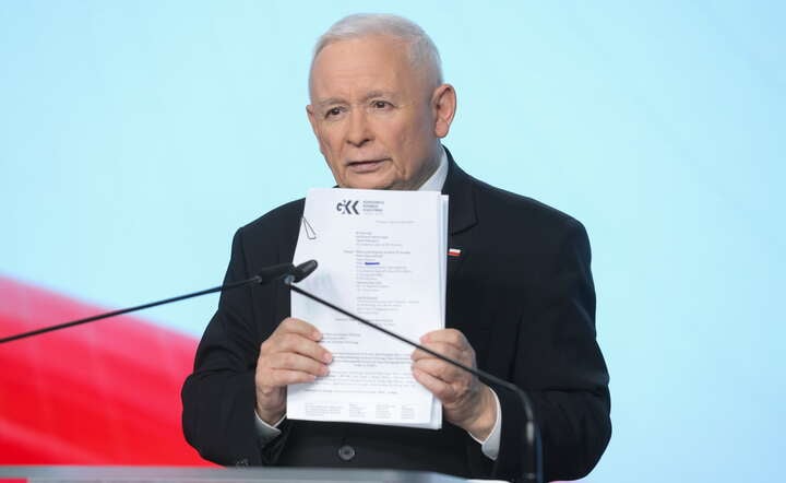 Prezes PiS Jarosław Kaczyński / autor: PAP