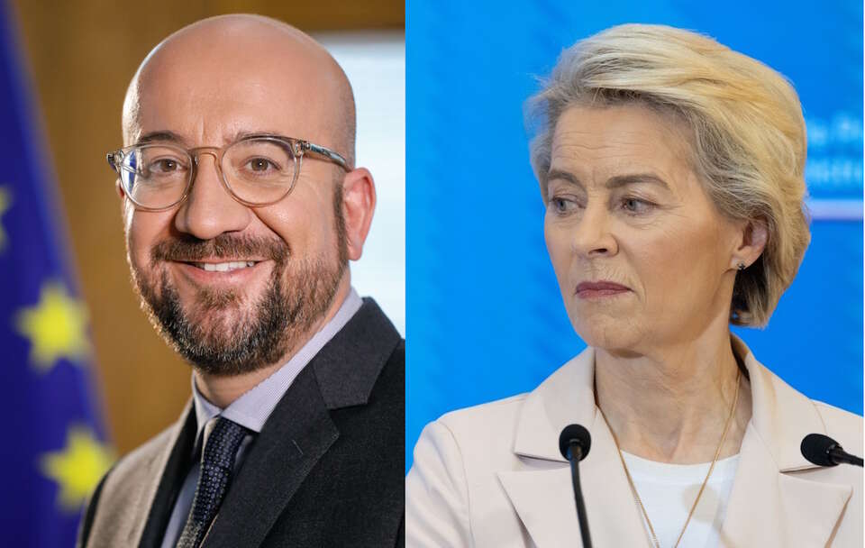 Charles Michel, Ursula von der Leyen / autor: Unión Europea en Perú/wikimedia/CC BY 2.0 DEED Attribution 2.0 Generic/Fratria