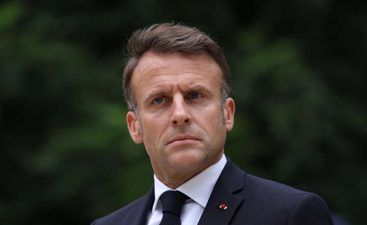 Prezydent Francji Emmanuel Macron / autor: PAP/EPA/AURELIEN MORISSARD / POOL