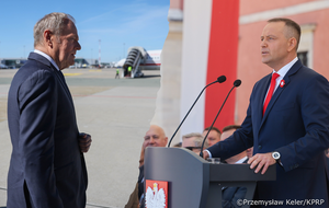 Donald Tusk, Karol Nawrocki / autor: PAP / KPRP 