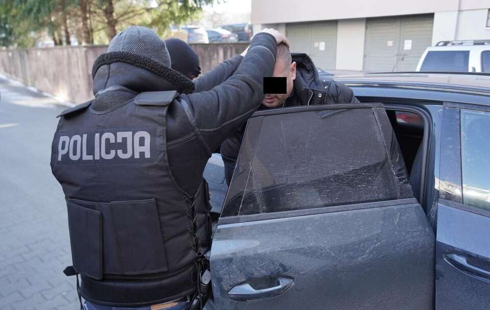 Jeden z zatrzymanych mężczyzn / autor: Komenda Wojewódzka Policji w Bydgoszczy