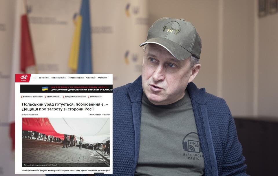 Ambasador Ukrainy w Polsce Andrij Deszczyca / autor: Fratria/24tv.ua