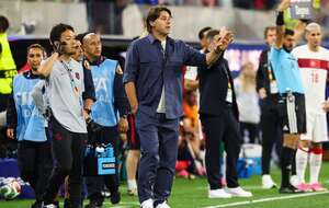 Pochettino na konferencji prasowej nie krył irytacji / autor:  EPA/CHRISTOPHER TORRES Dostawca: PAP/EPA.