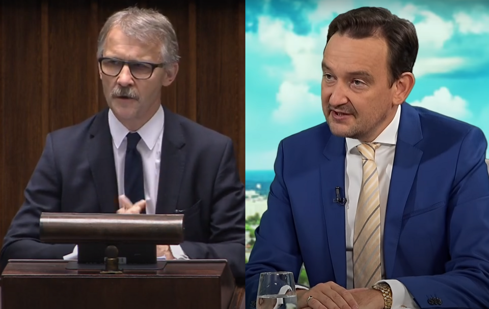 sędziowie Leszek Mazur i Maciej Mitera / autor: sejm.gov.pl/Youtube/Telewizja wPolsce
