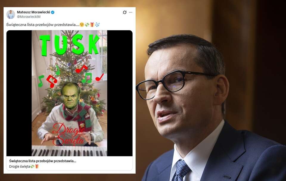 Mateusz Morawiecki opublikował utwór muzyczny uderzający w rząd Donalda Tuska. / autor: Fratria