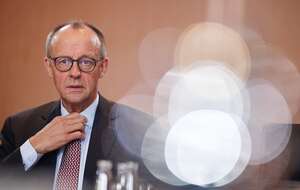 Friedrich Merz / autor: PAP/EPA/CLEMENS BILAN