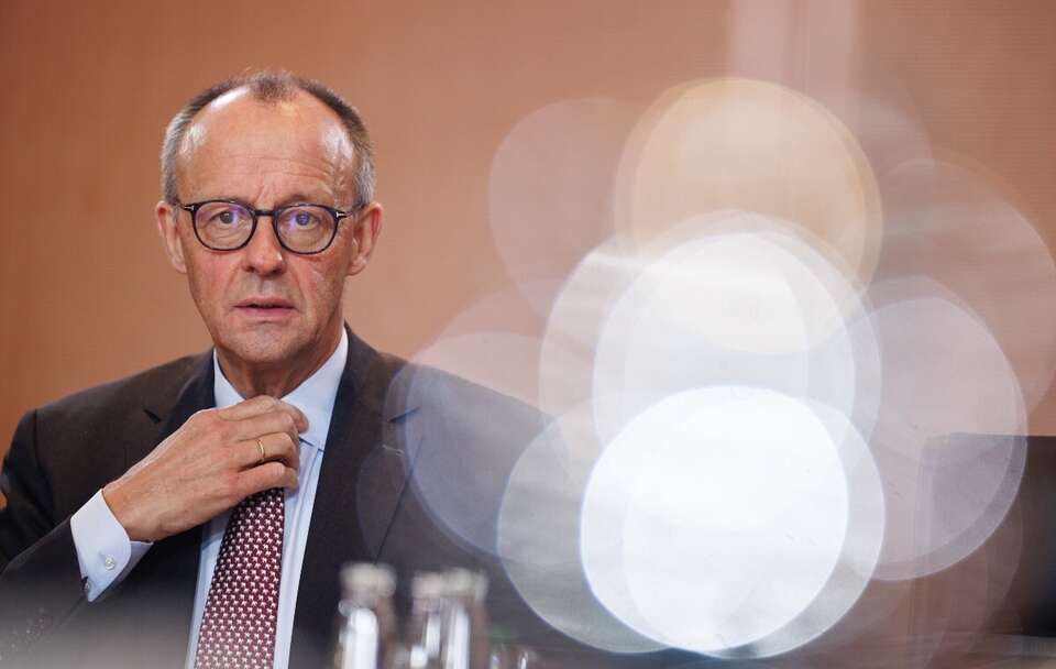 Friedrich Merz / autor: PAP/EPA/CLEMENS BILAN