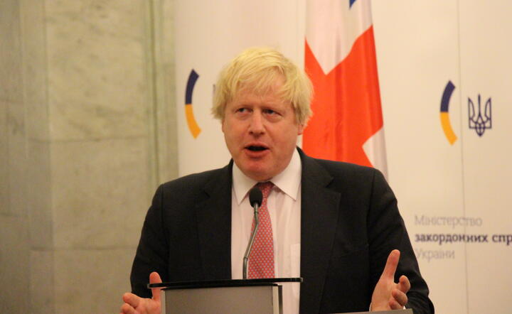 Premier Wielkiej Brytanii Boris Johnson / autor: Fratria