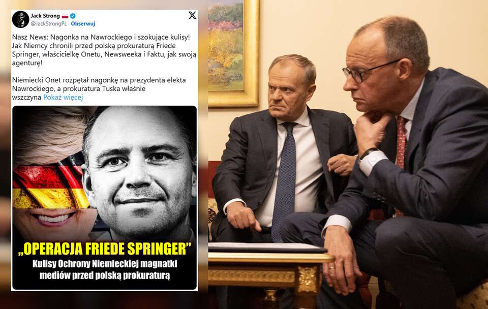 Donald Tusk, Friedrich Merz / autor: wikimedia.commons: Number 10/https://creativecommons.org/licenses/by/2.0/X