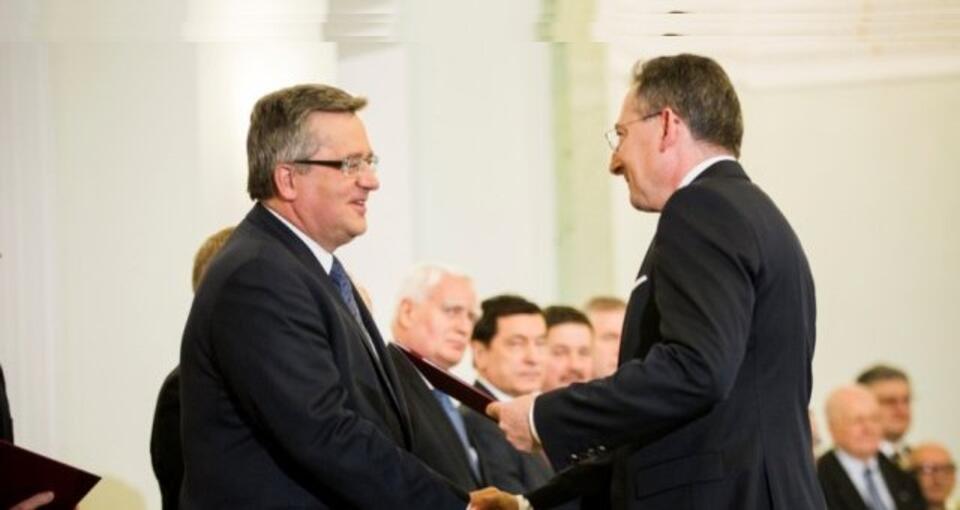 Czy niebawem znów zobaczymy obu dżentelmenów przy odwołaniu szefa MSW? Fot. prezydent.pl