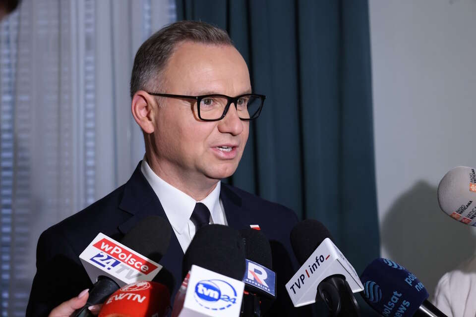 Prezydent Andrzej Duda / autor: PAP/Albert Zawada