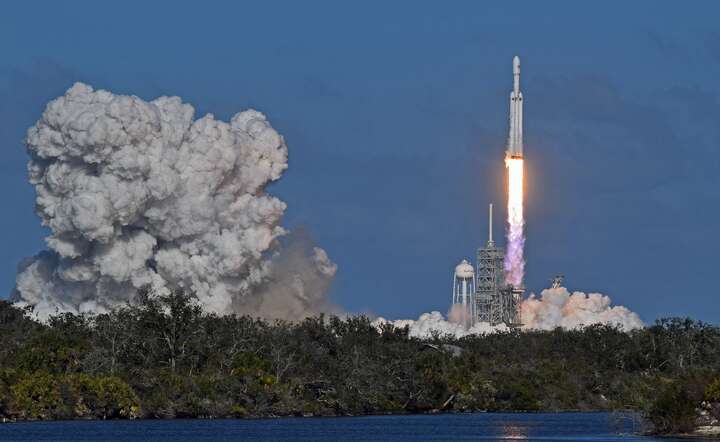 Start rakiety SpaceX z Florydy / autor: Pixabay