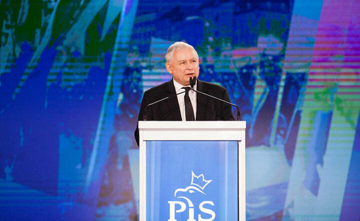 lider Zjednoczonej Prawicy Jarosław Kaczyński / autor: Fotoweb Fratria
