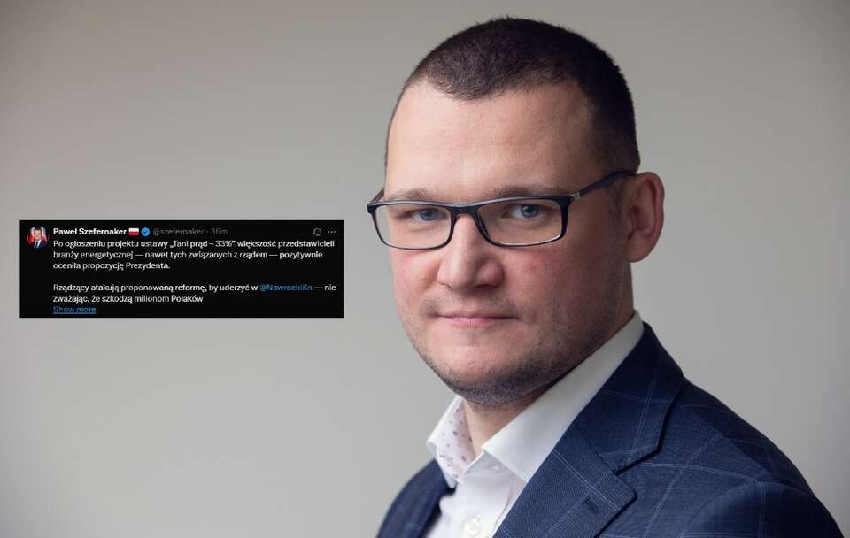 Paweł Szefernaker  / autor: Fratria/X