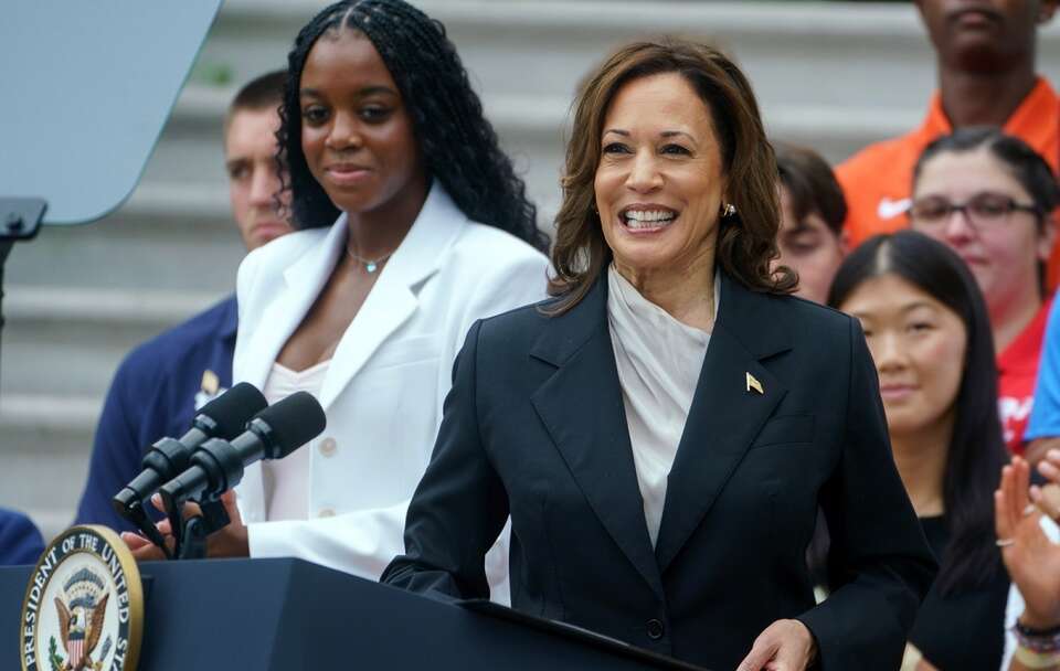 Kamala Harris / autor: PAP/EPA/WILL OLIVER