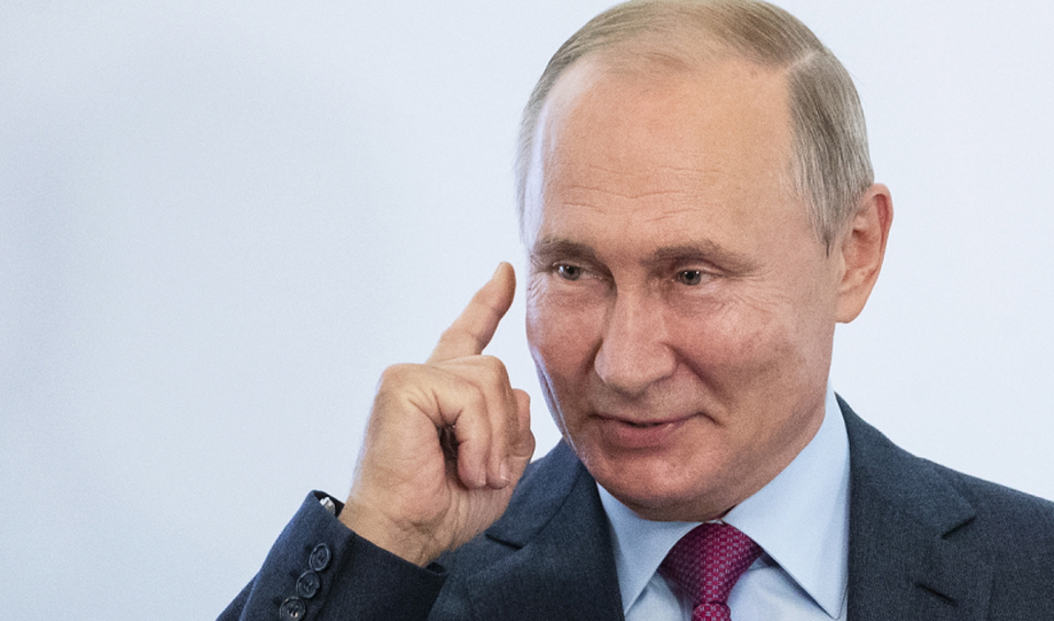 Prezydent Władimir Putin / autor: PAP/EPA
