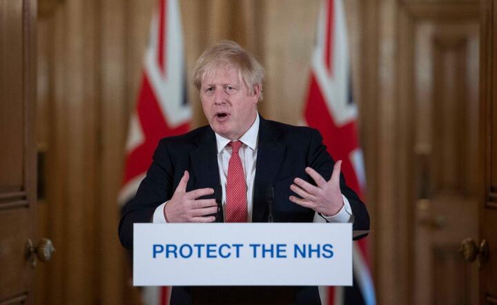 Premier Wielkiej Brytanii Boris Johnson / autor: PAP/EPA/JULIAN SIMMONDS / POOL