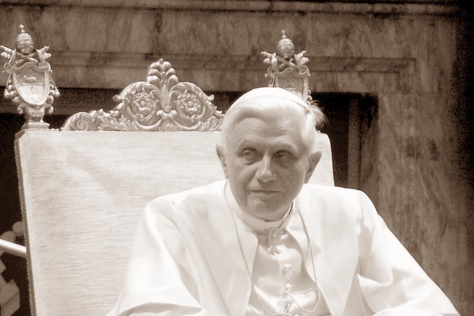 papież Benedykt XVI w styczniu 2006 r. / autor: Wikimedia Commons-Sergey Kozhukhov / CC Attribution-Share Alike 3.0