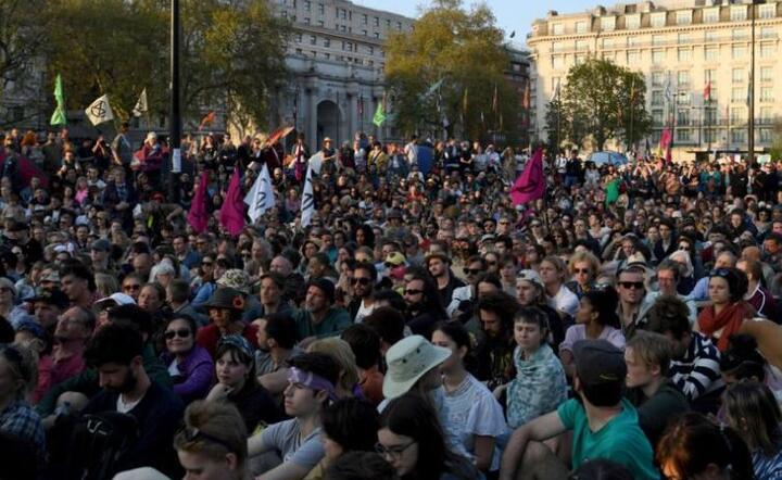 Manifestacje w Londynie / autor: PAP