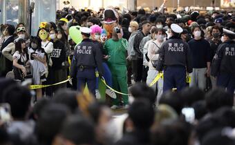 Japońska policja wzmaga czujność w Halloween