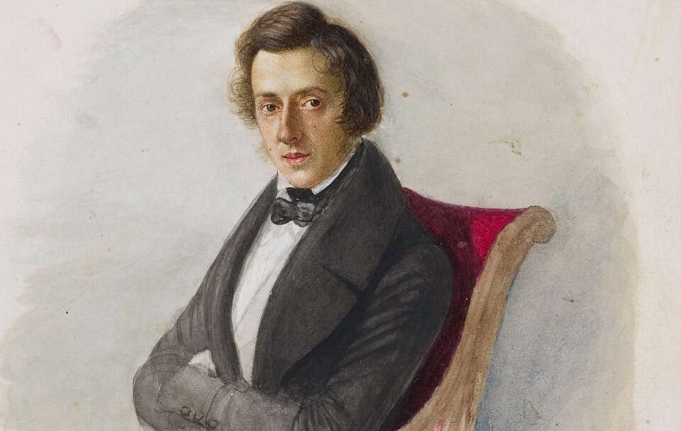 Portret Fryderyka Chopina autorstwa Marii Wodzińskiej / autor: wikimedia.commons: https://commons.wikimedia.org/wiki/File:Wodzi%C5%84ska_Fryderyk_Chopin.jpg?uselang=en#Licensing