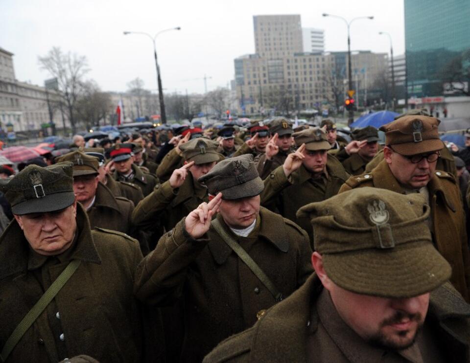 Marsz Katyński w Warszawie, PAP