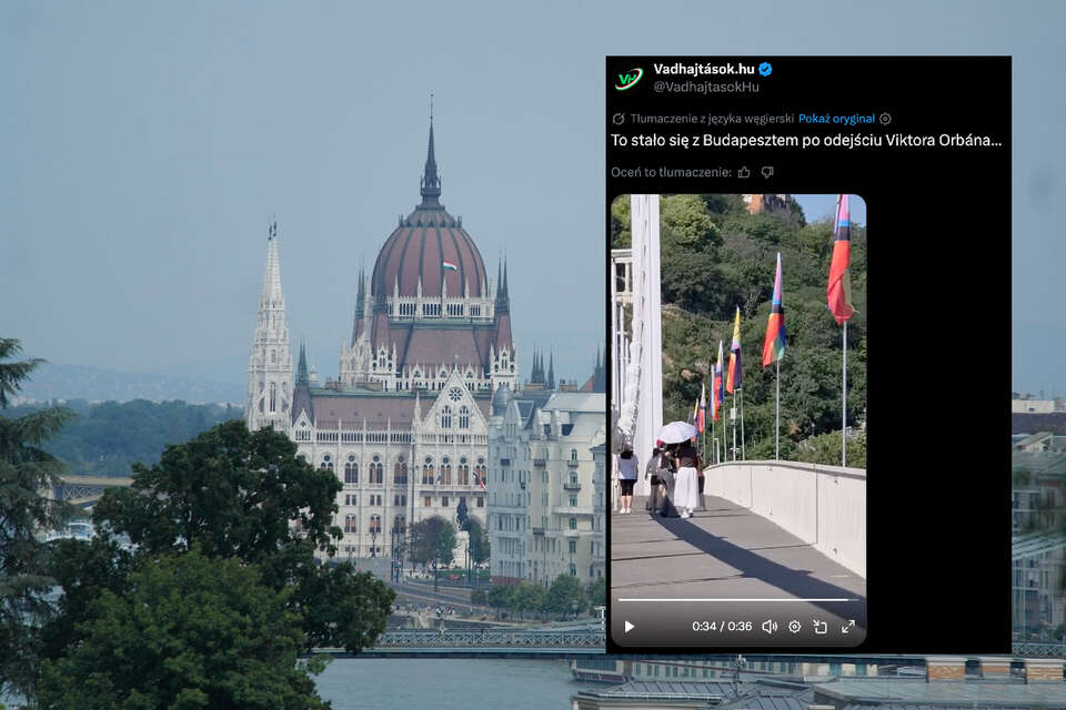 Tak dziś wygląda Budapeszt. Nie do pomyślenia za rządów Orbana!